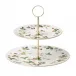 Wild Strawberry 2 Tier Cake Stand, Boxed