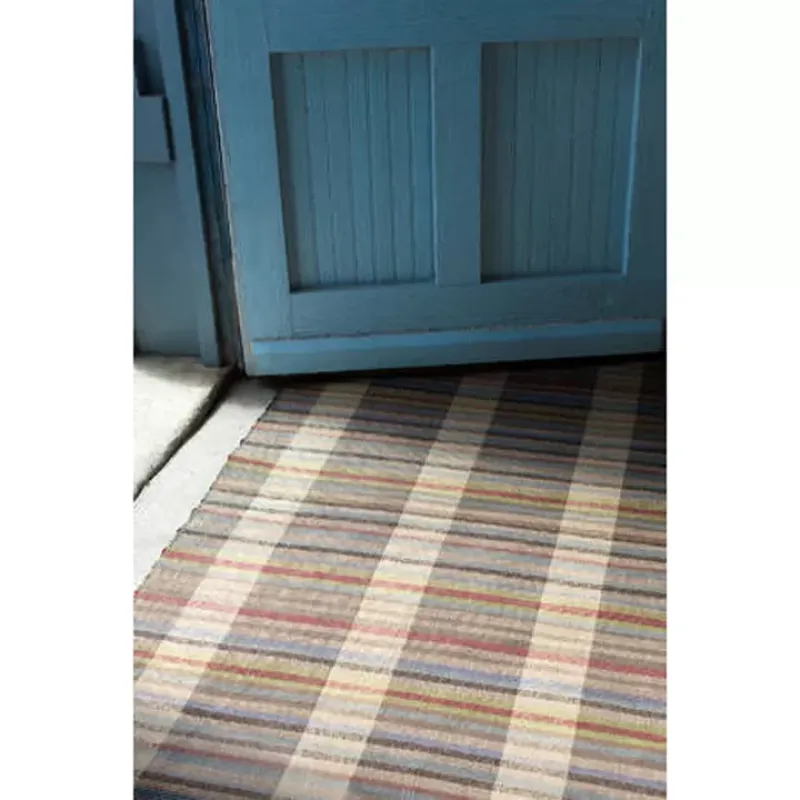 Dash and Albert Swedish Rag indoor outdoor striped rug