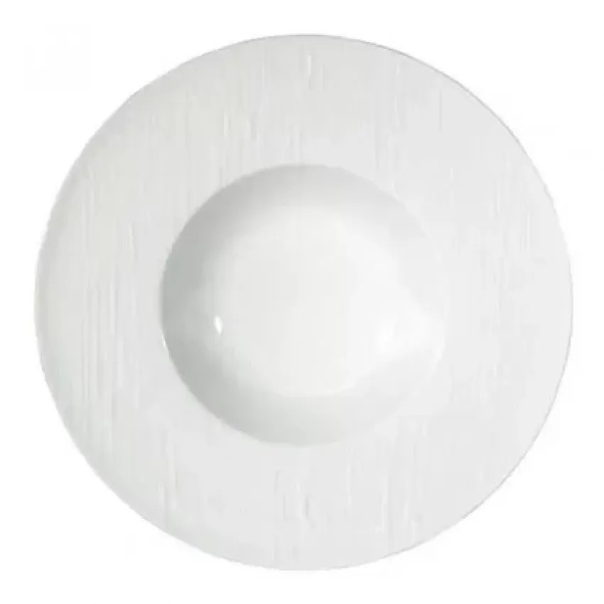 Hommage Sable/Matte Rim Soup Plate Round 10.6 in.