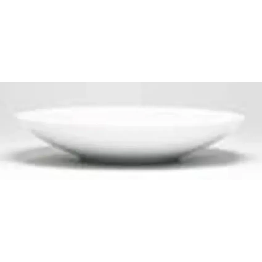 Loft White Bowl Shallow Centerpiece Round 13 in