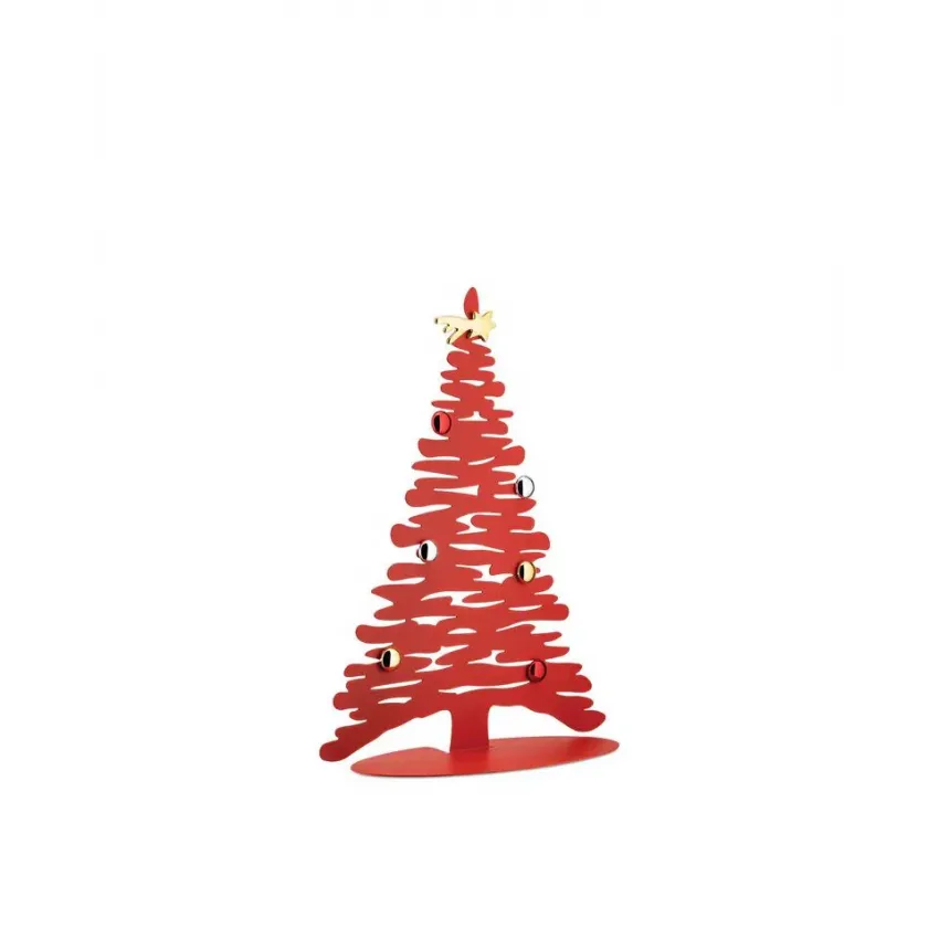 Bark For Christmas Tabletop Tree - Red