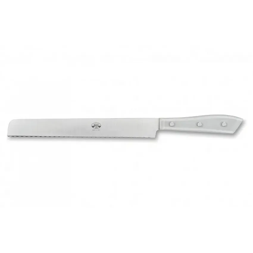 Ice Lucite Compendio Bread Knife Polished Blade