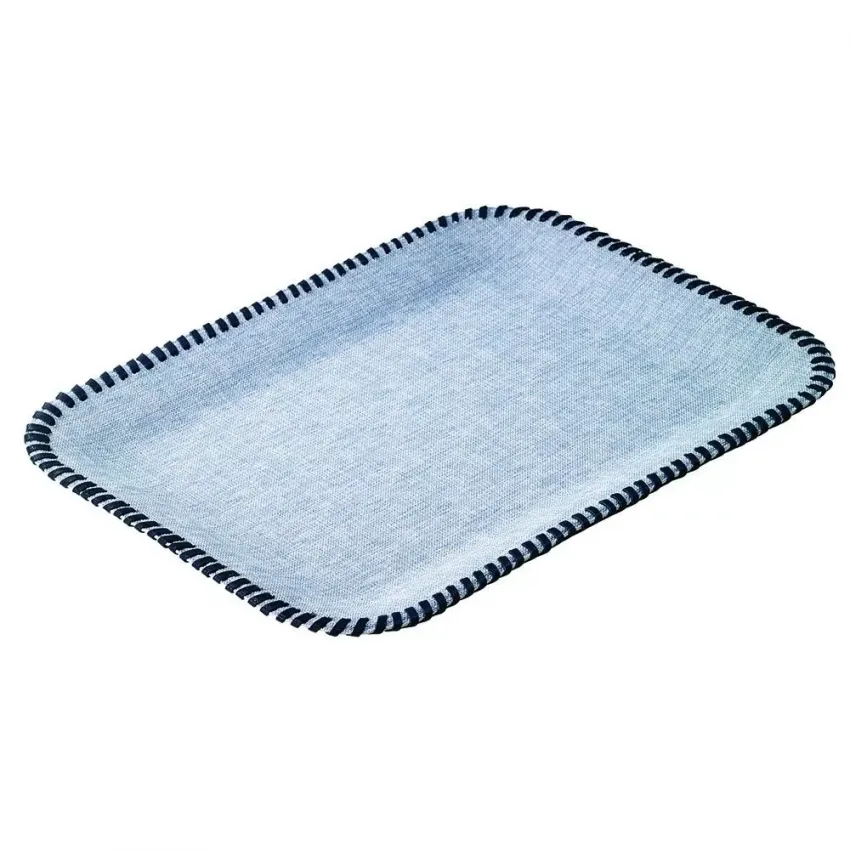 Whipstitch Bluebell Flat Tray