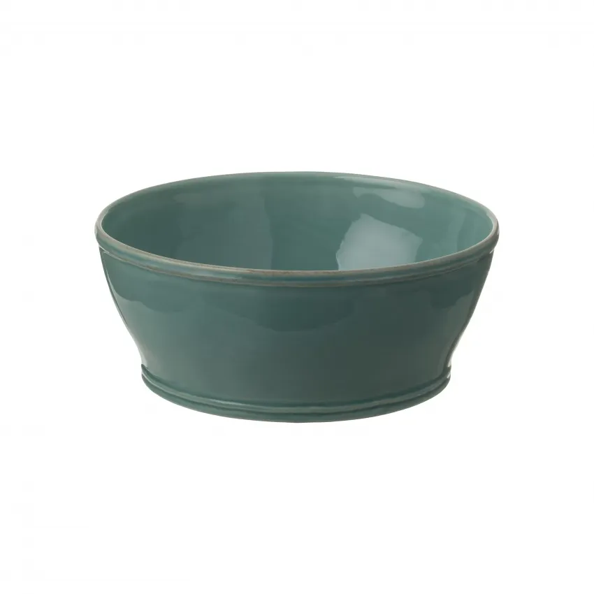 Fontana Turquoise Serving Bowl D9.5'' H4'' | 98 Oz.