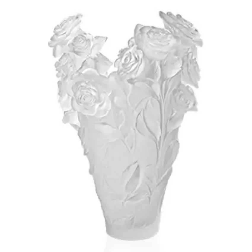 Rose Passion White Magnum Vase (Special Order)
