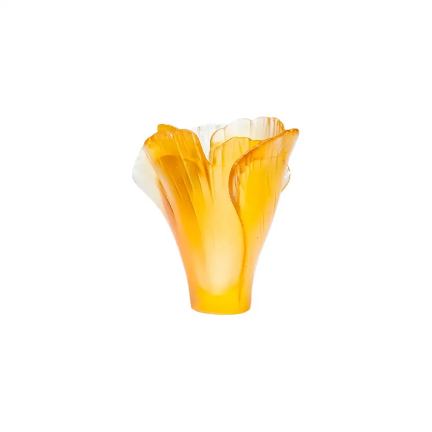 Ginkgo Amber Mini-Vase (Special Order)