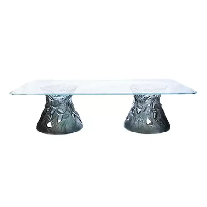 Vegetal Large Blue Grey Coffee Table (Special Order)