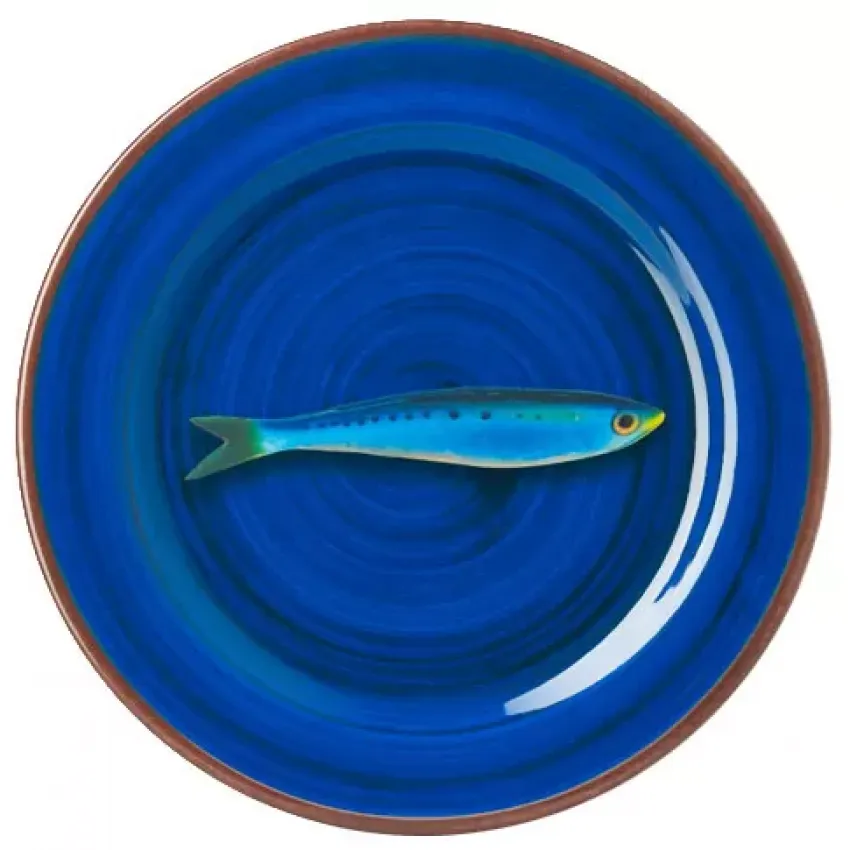 Aimone Blue Melamine Dinnerware