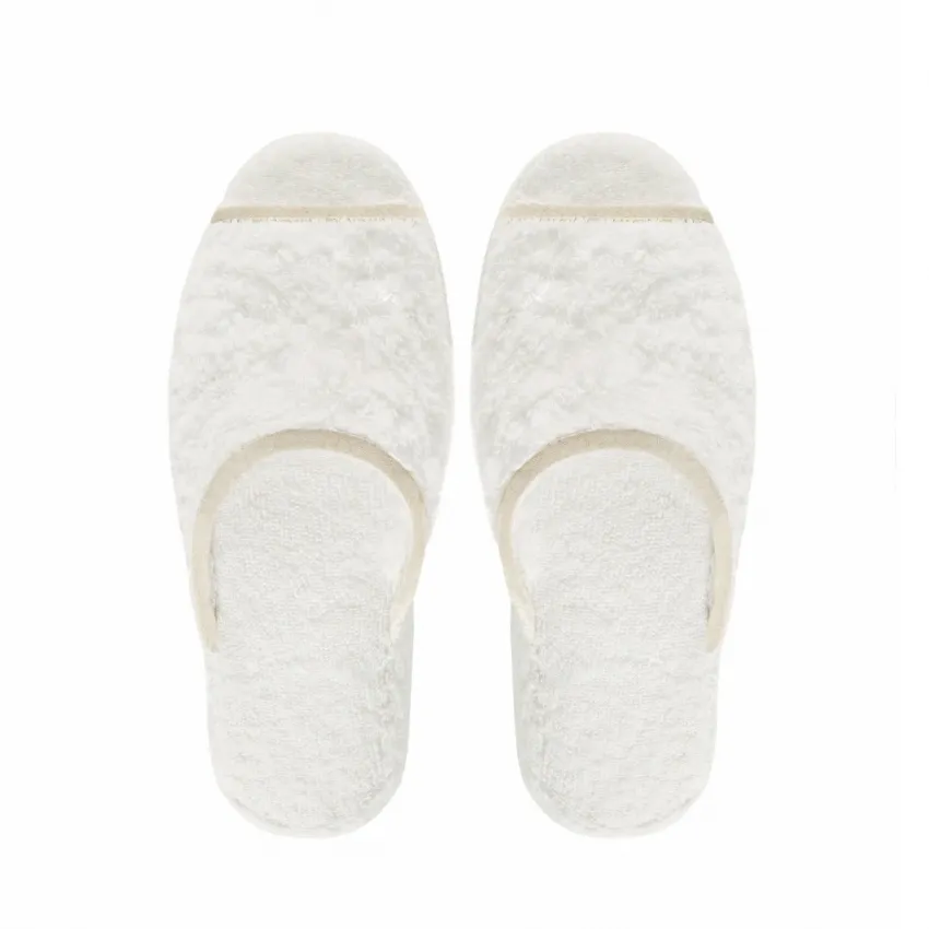 Linen Snow Slippers