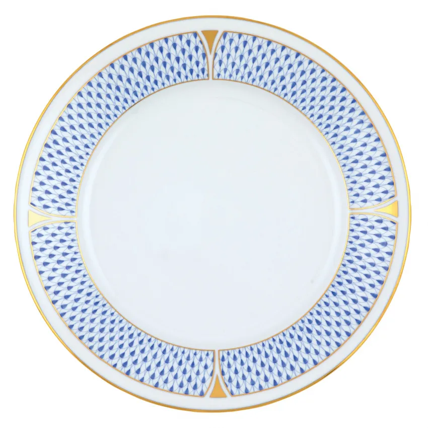 Art Deco Blue Dinnerware