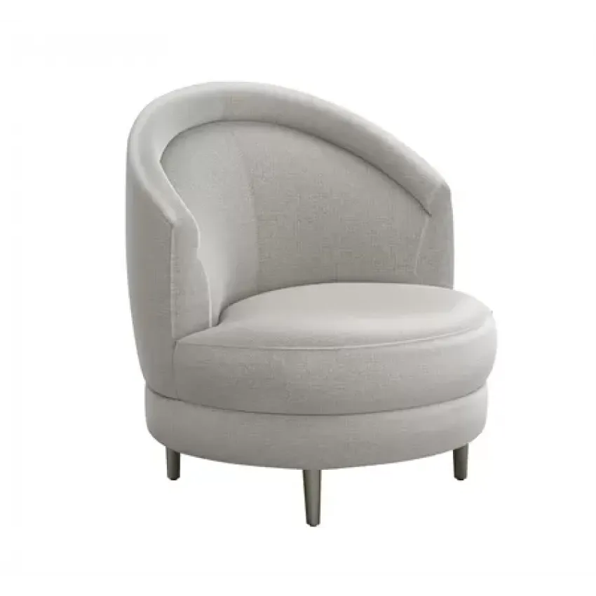 Capri Grand Swivel Chair, Grey
