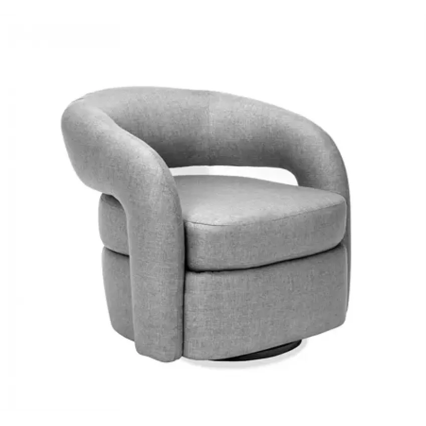 Targa Swivel Chair, Grey