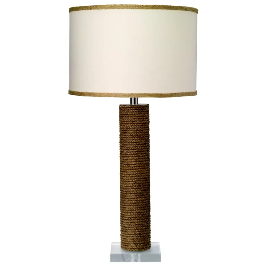 Cylinder Rope Table Lamp Jute