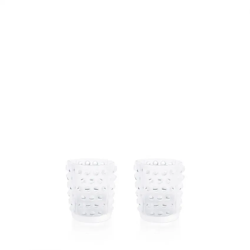 Mossi Votives Clear, Set of Two