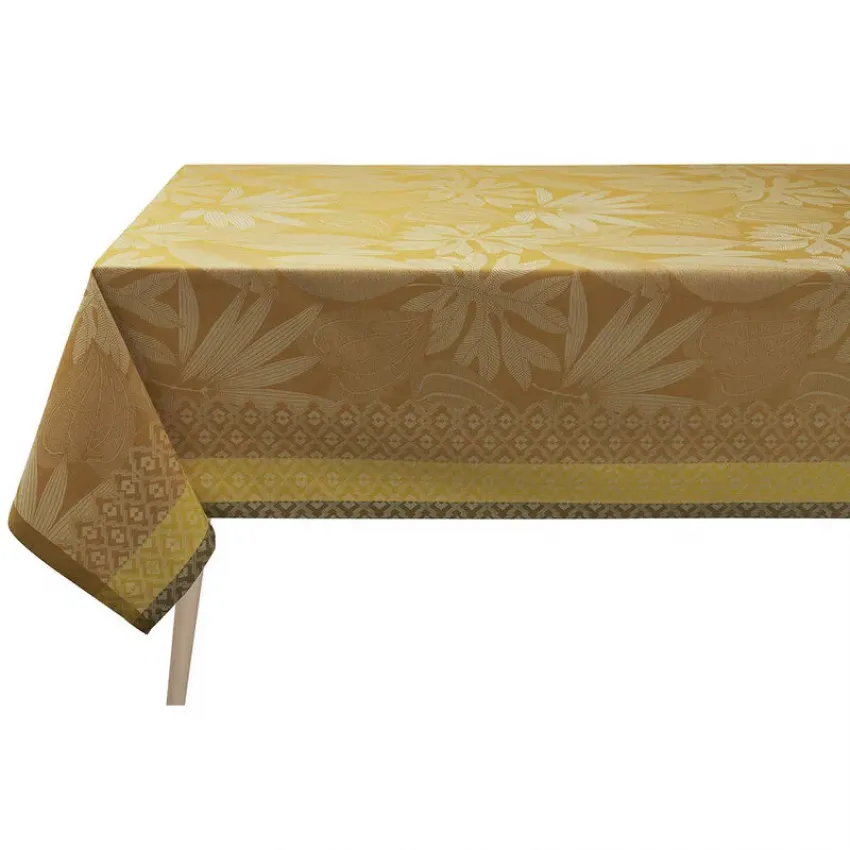 Nature Sauvage Yellow Tablecloth 47" x 47"