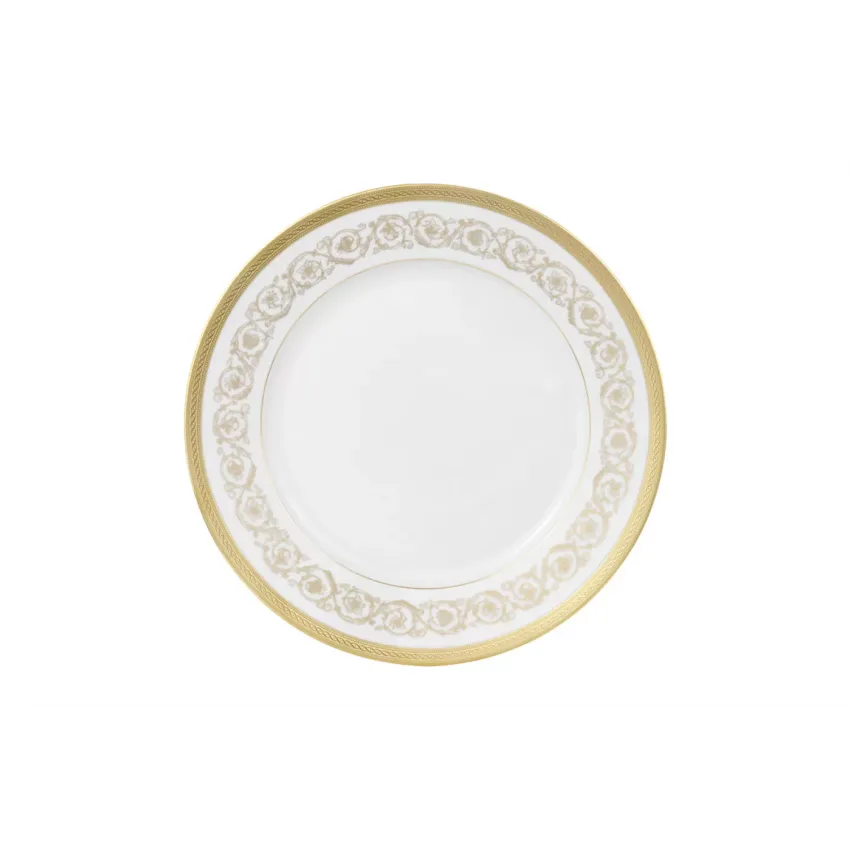 Ambassade White/Gold Dinner Plate 11" (Special Order)