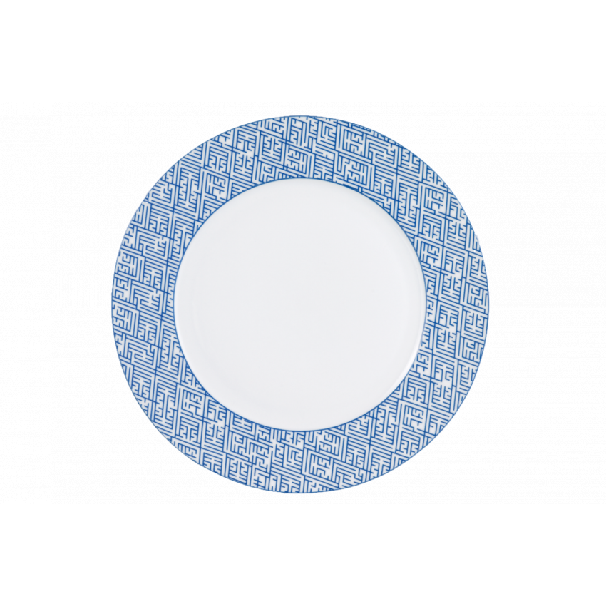 Labrinth Blue Service Plate 12"