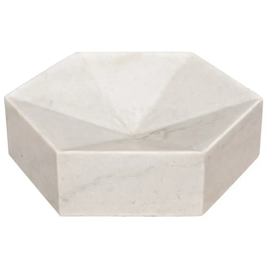 Conda Tray, White Stone