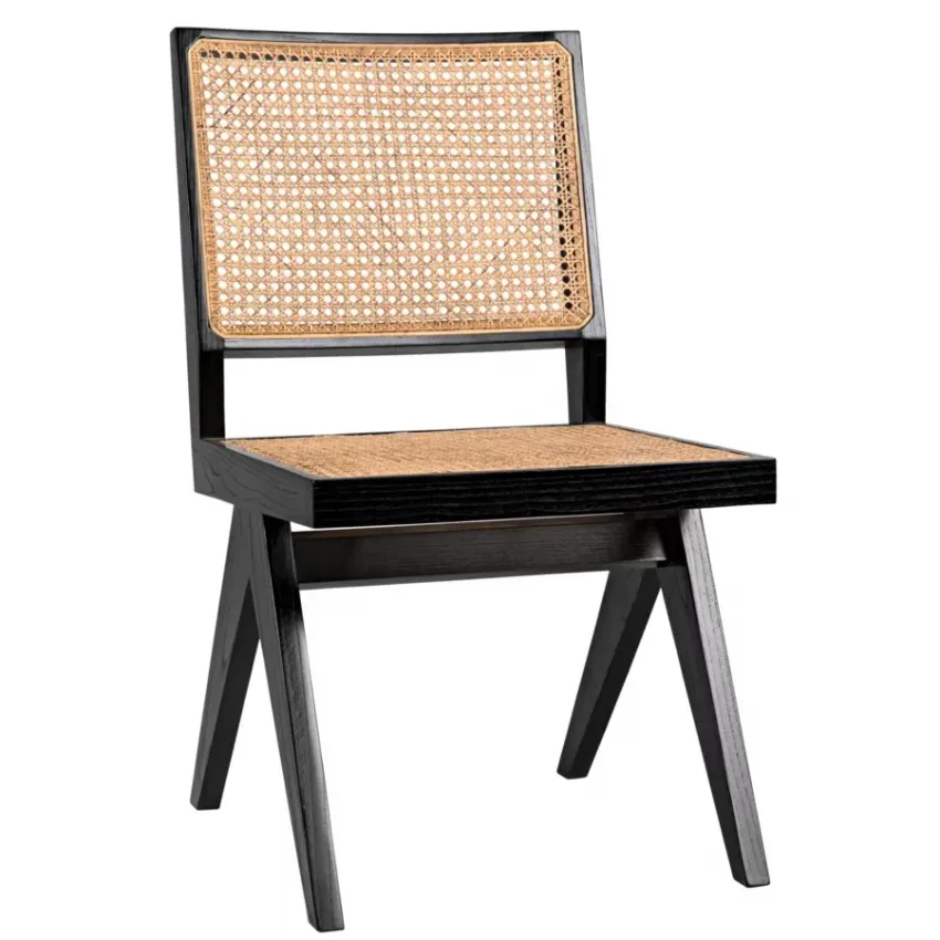 Jude Side Chair, Charcoal Black