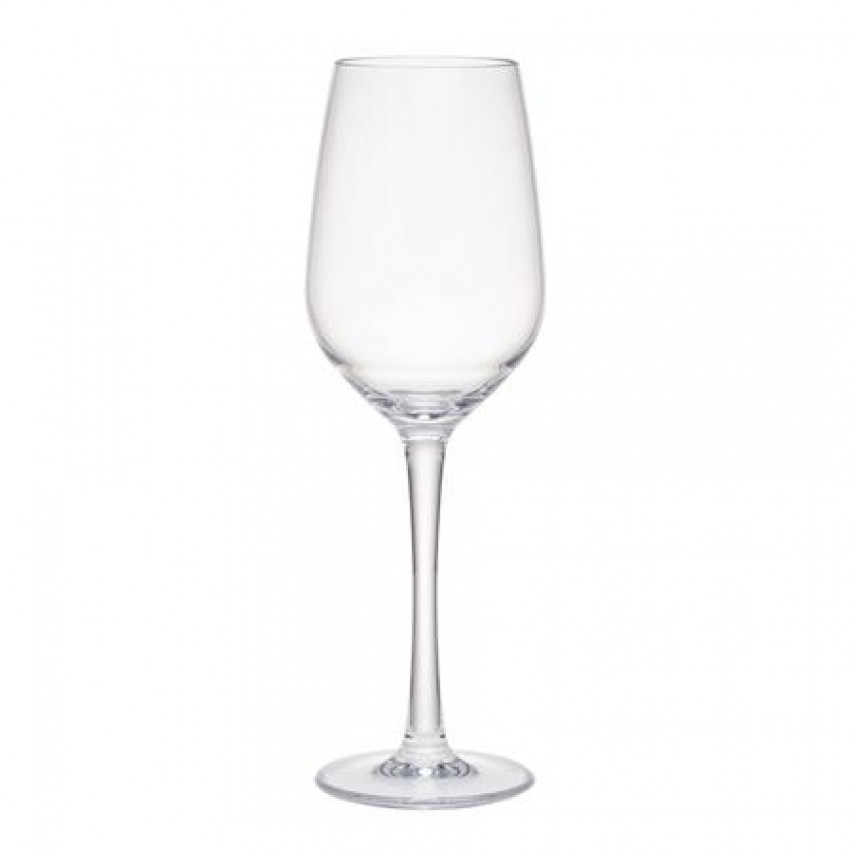 Hudson Tristan Acrylic 13 oz White Wine Glass