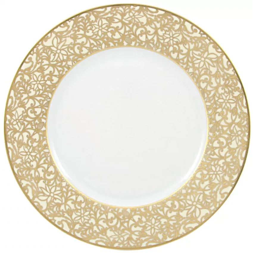 Salamanque Gold Ivory Charger Rd 12.2"