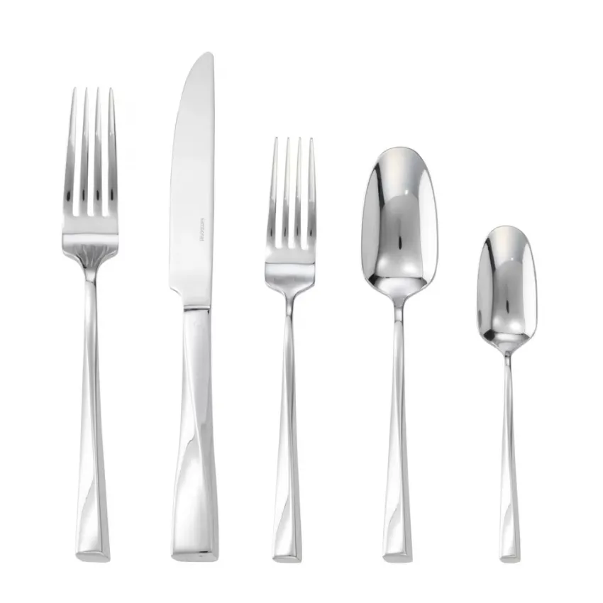 Twist 5-Pc Place Setting Hollow Handle 18/10 Stainless Steel