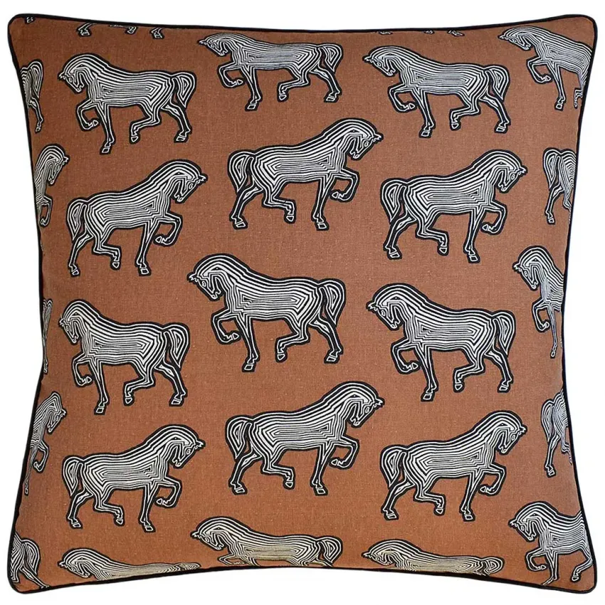 Faubourg Brown Pillow