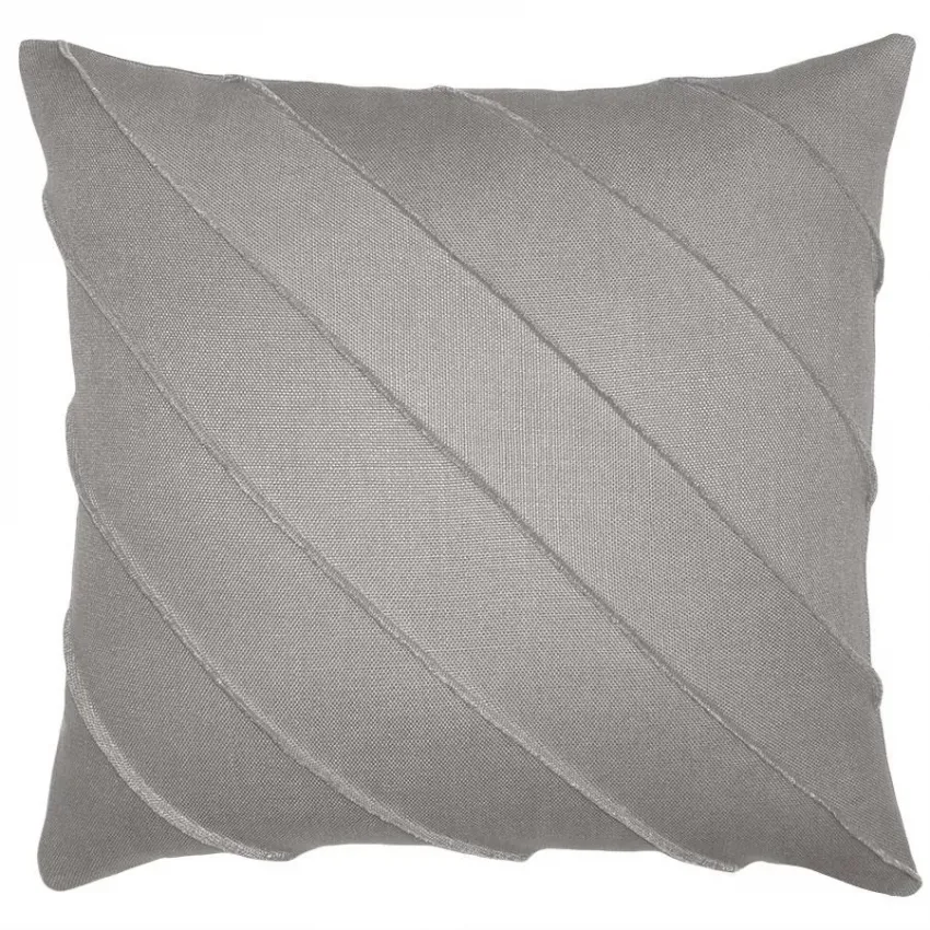 Briar Slubby Linen Taupe Pillow
