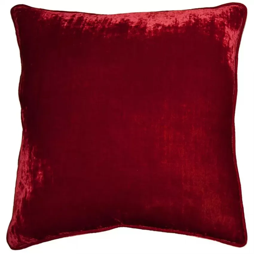 Vintage Velvet Red Pillow