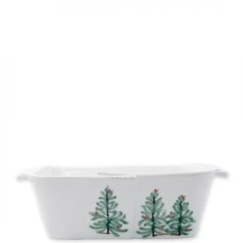Lastra Holiday Loaf Pan 10.5"L, 5"W, 3"H