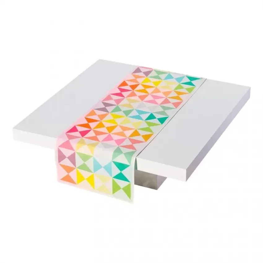 Origami Multicolor Runner 20" x 59"