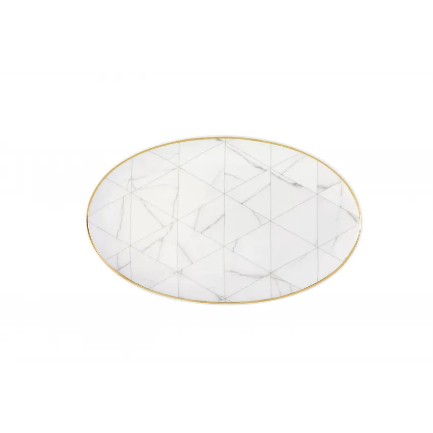 Carrara Medium Oval Platter