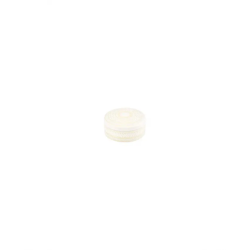 Ivory Small Round Box