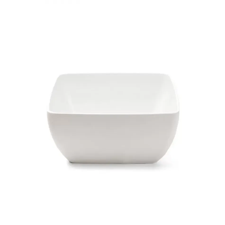 Diamond White Melamine 3.5" Sq Dip Bowl