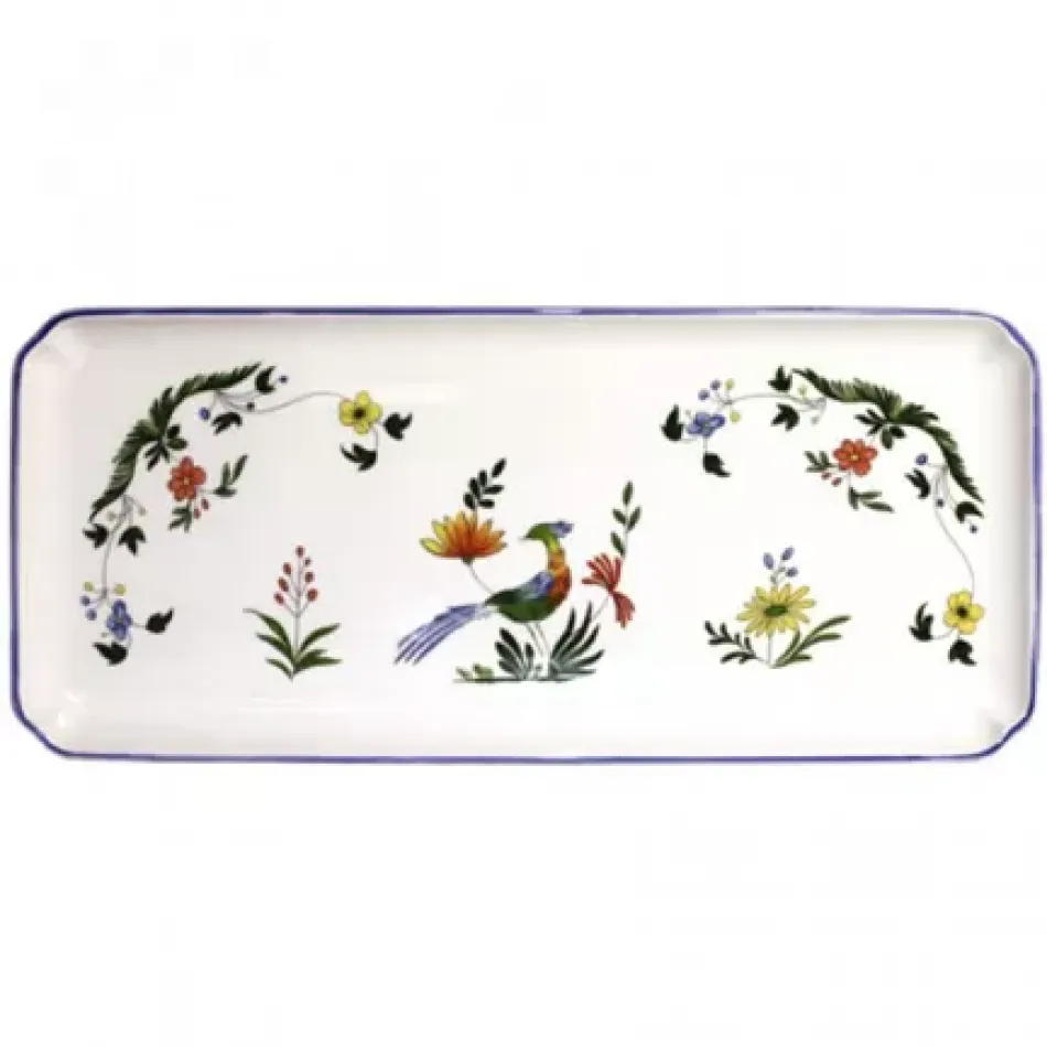 Oiseaux De Paradis Oblong Serving Tray 15 " x 5 11/16"