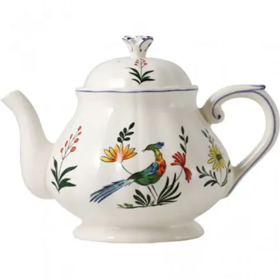 Oiseaux De Paradis Teapot 8 1/2 Oz