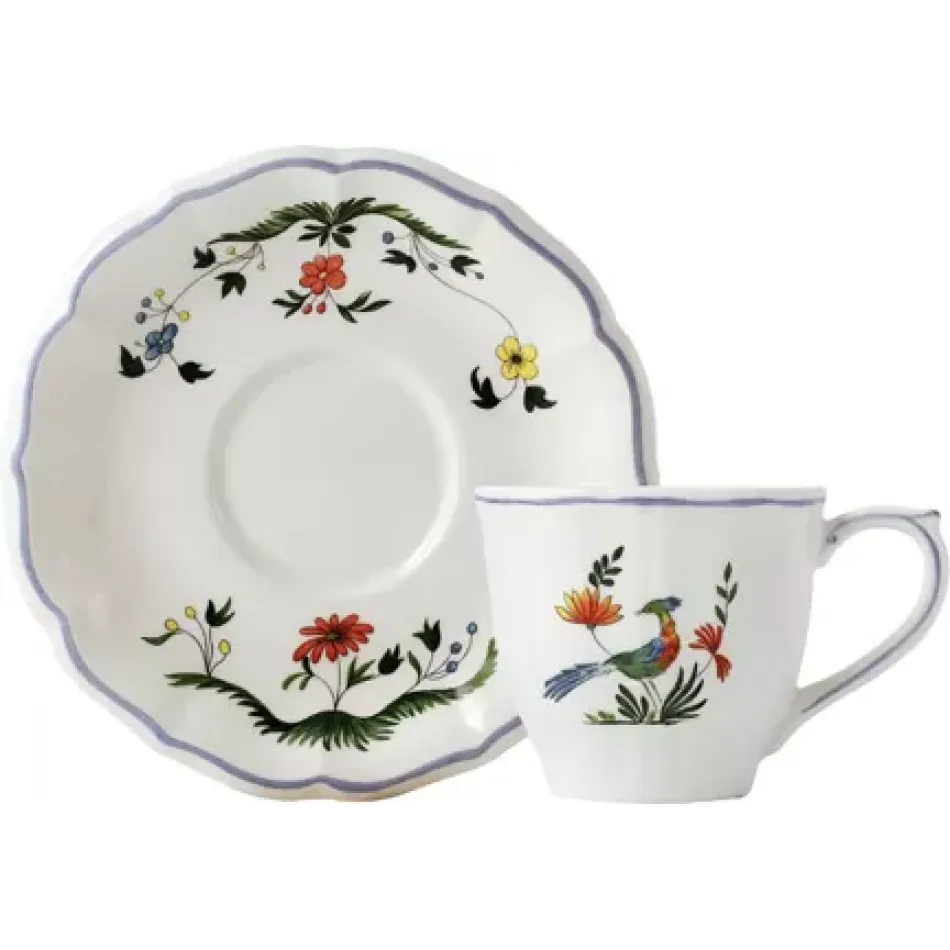 Oiseaux De Paradis Us Tea Cup 18 1/4" x 14 5/16"