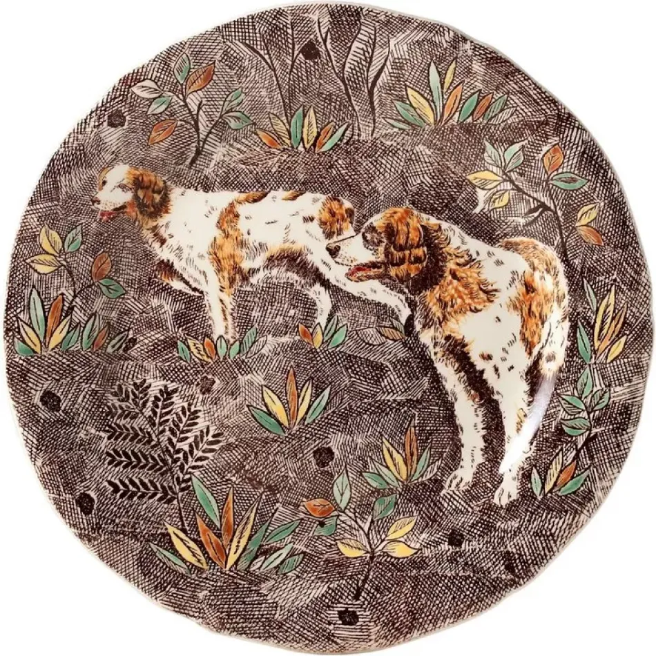 Rambouillet Dessert Plate Spaniel 9 1/4" Dia