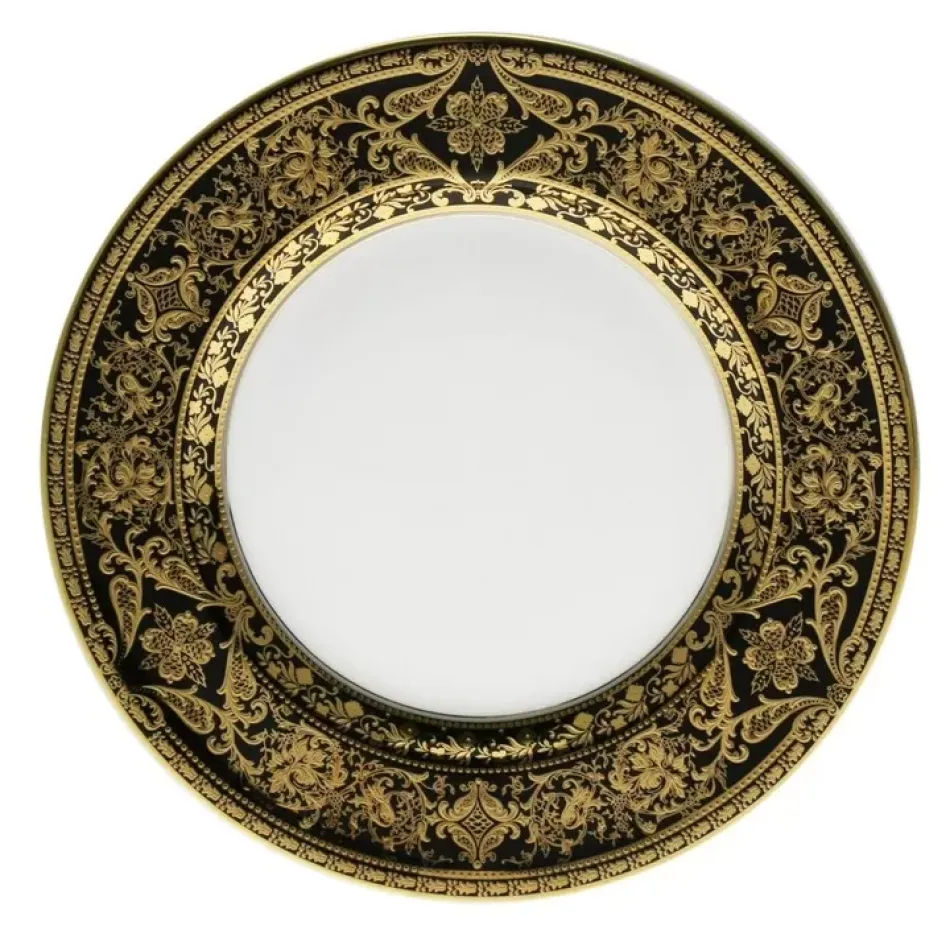 Matignon Black/Gold Bread And Butter Plate 16.2 Cm (Special Order)