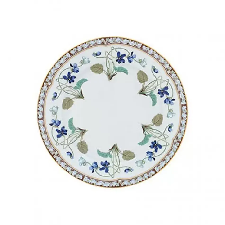 Imperatrice Eugenie Blue/Gold Bread And Butter Plate 16.2 Cm