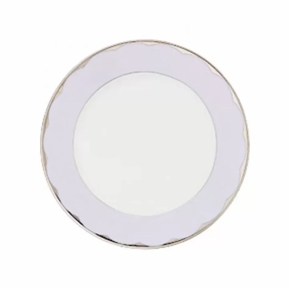 Barbara Barry Illusion Lavender/Platinum Salad Plate 19.2 Cm