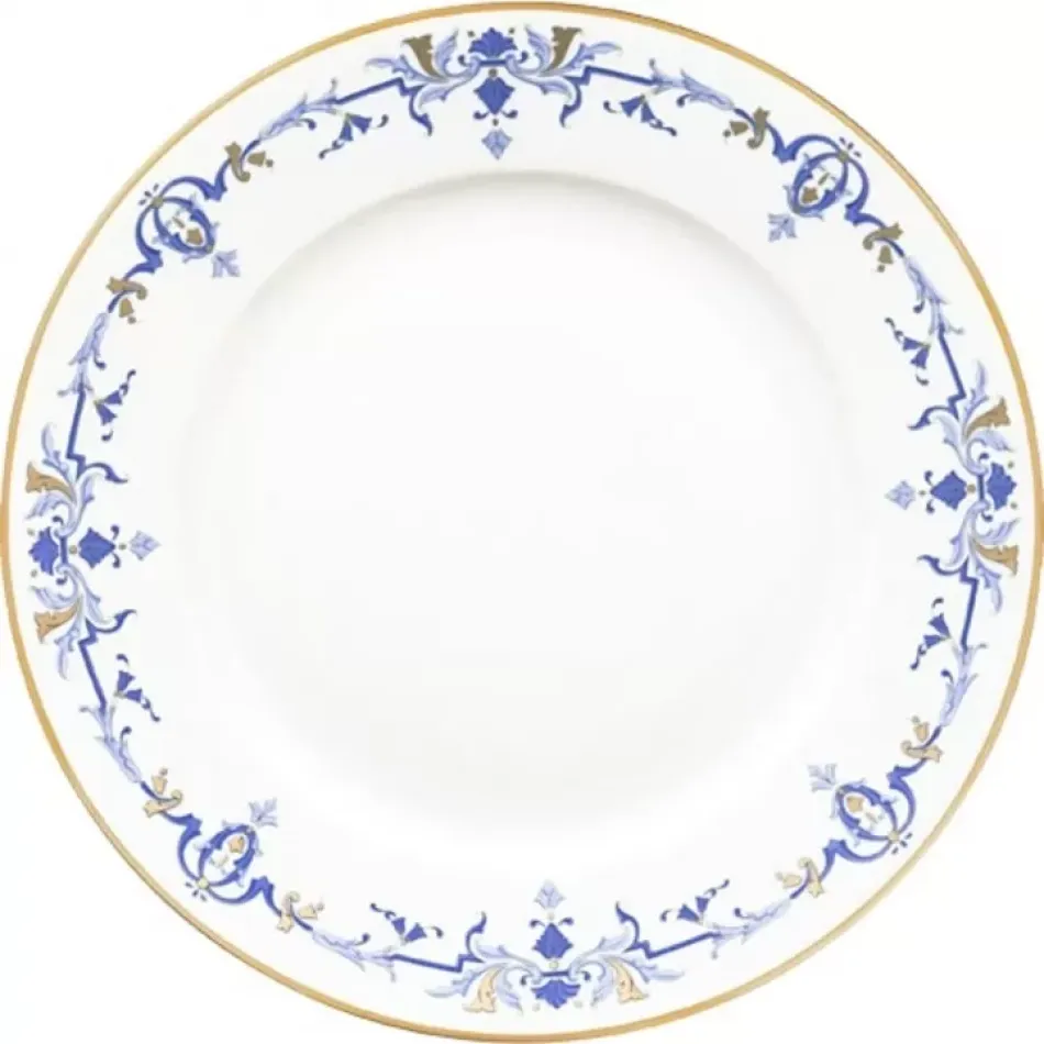 Ritz Marthe Blue/Gold Dessert Plate 22 Cm