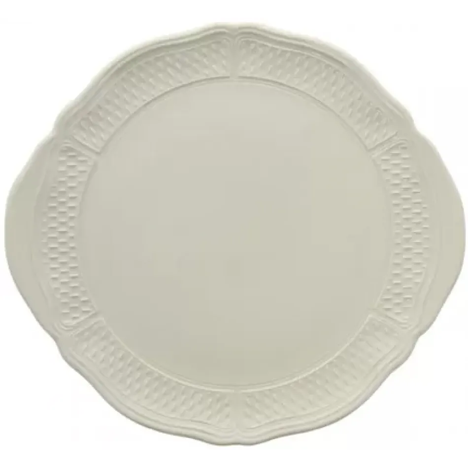 Pont Aux Choux White Cake Platter 12" Dia