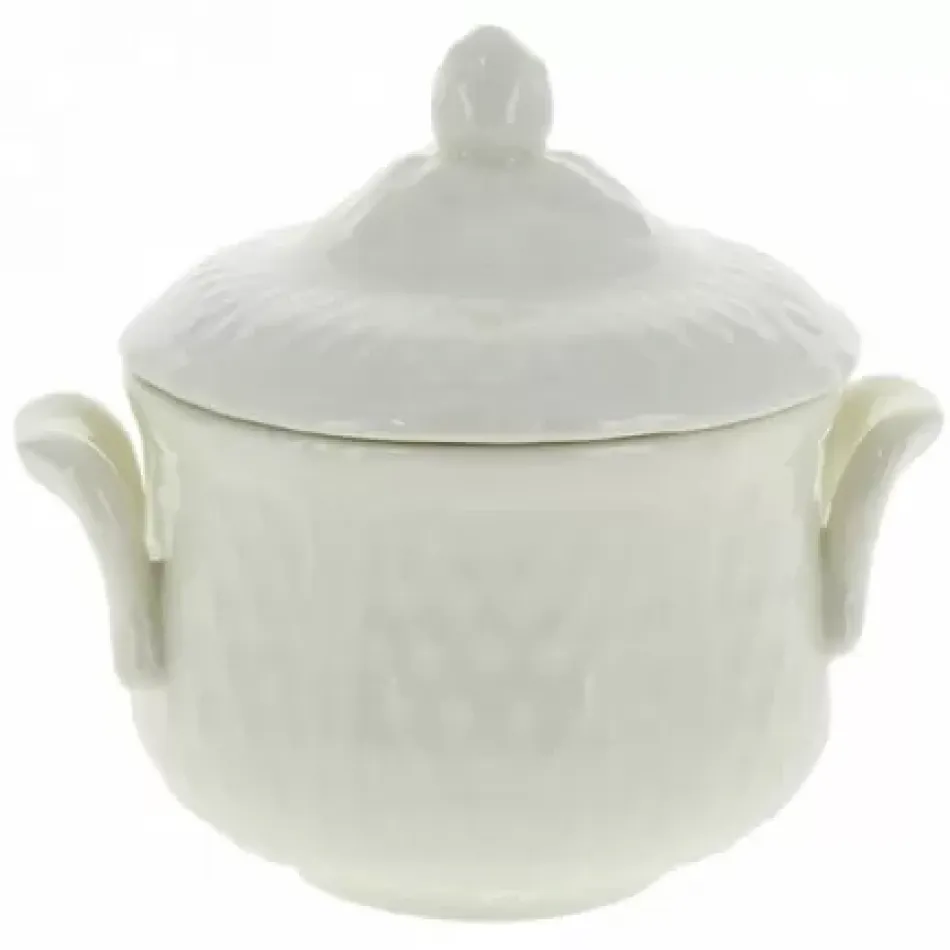 Pont Aux Choux White Sugar Bowl 6 1/3 Oz