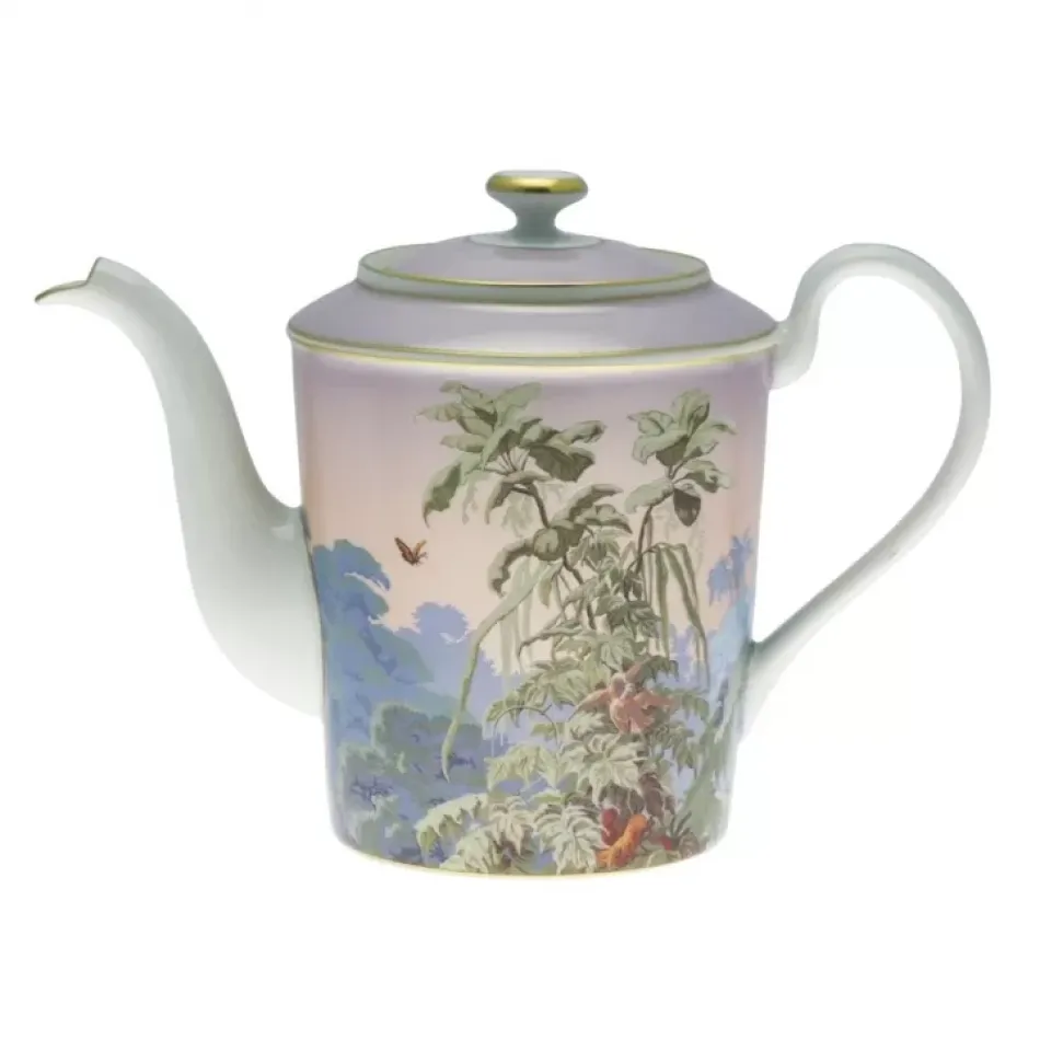 Zuber Le Bresil Mix/Gold Teapot 100 Cl