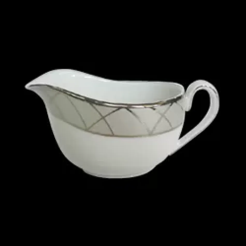 Clair de Lune Arcades Grey/Platinum Creamer 8.5 Cm 15 Cl