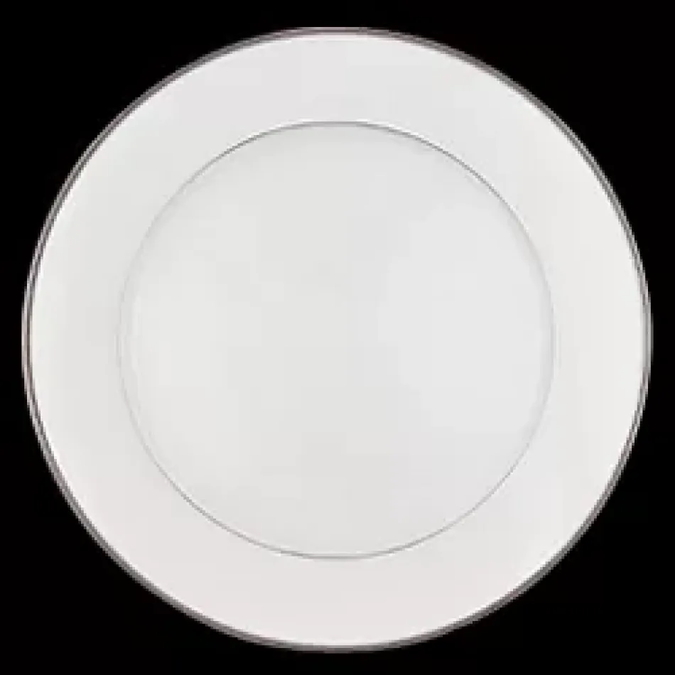 Orsay White/Platinum Flat Dish 31.5 Cm