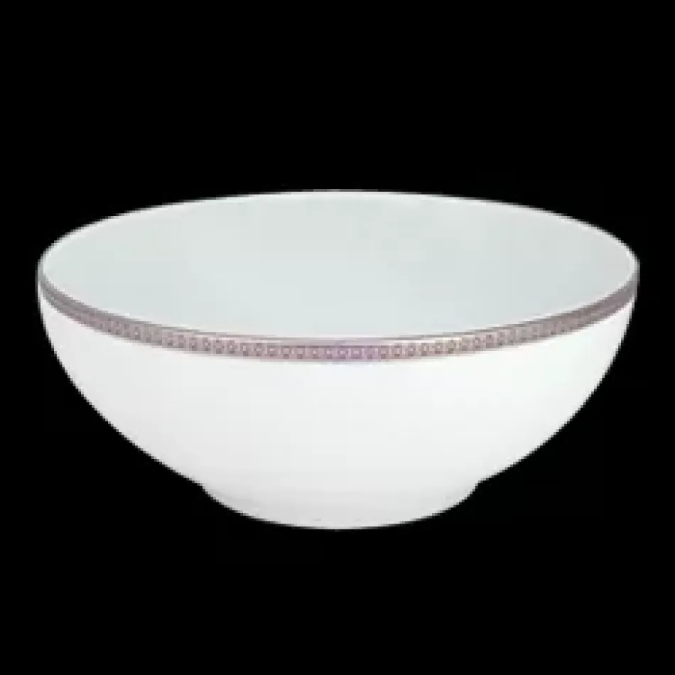 Symphonie White/Platinum Salad Bowl 23.5 Cm 190 Cl