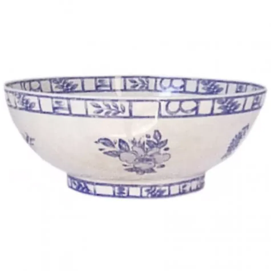 Oiseau Bleu Open Vegetable Cup 3 3/4", 6 Oz, Saucer 6" Dia