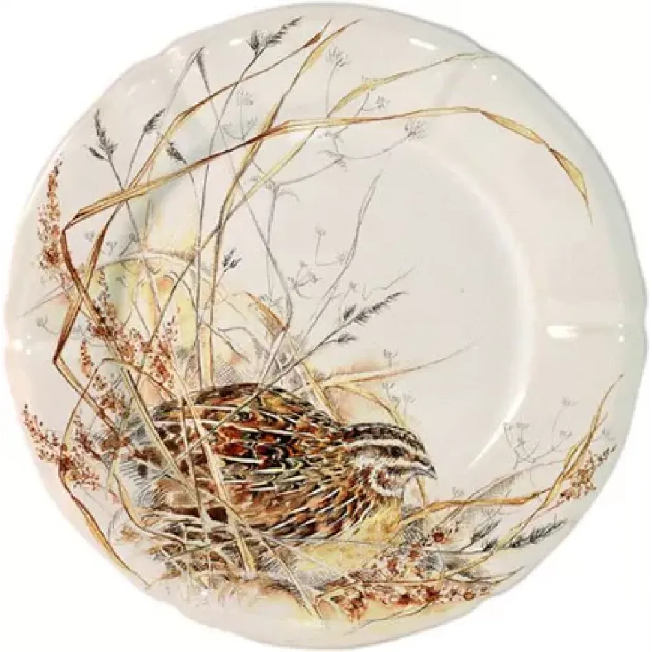 Sologne Canape Plate Foliage 6 7/16" Dia